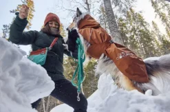 Hurtta Monsoon Coat II ECO koirantakki, 60-70 cm, Desert