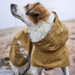 Hurtta Monsoon Coat II ECO koirantakki, 80 cm, Desert