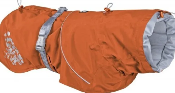 Hurtta Monsoon Coat koiran sadetakki, 80 cm, Buckthorn