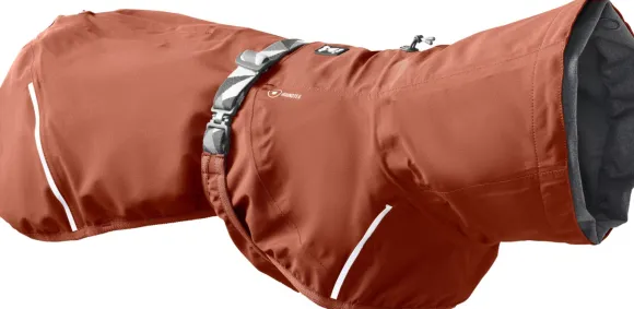 Hurtta Mudventure ECO Coat vuoriton koiran sadetakki, 25-35cm, Cinnamon
