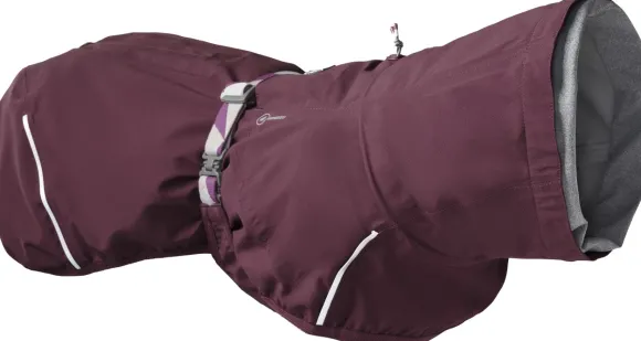 Hurtta Rainwear Mudventure Coat ECO sadetakki, 25-35 cm, Eggplant
