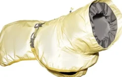 Hurtta Rainwear Mudventure Reflective Coat sadetakki, 25-35 cm, Turmeric