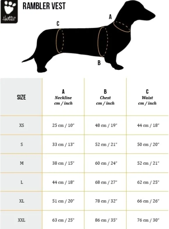 Hurtta Rambler -liivi XS