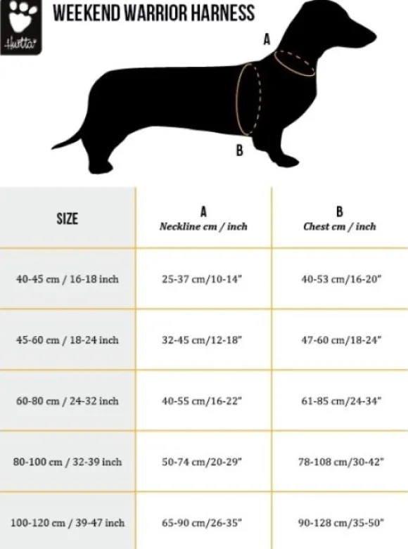 Hurtta Weekend Warrior Eco valjaat, vihreä 60-80 cm