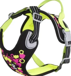 Hurtta Weekend Warrior Neon valjaat, Licorice 100-120 cm