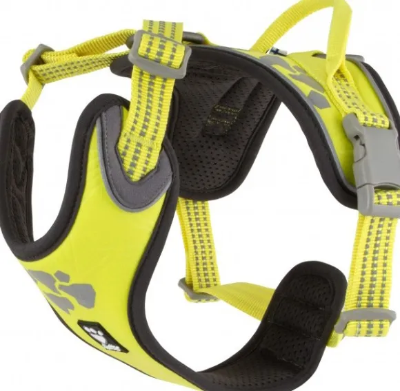 Hurtta Weekend Warrior -valjaat neonkeltainen 40-45 cm
