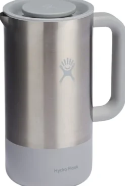 Hydroflask French Coffee Press kahvipuristin, 946 ml, harmaa