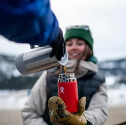 Hydroflask French Coffee Press kahvipuristin, 946 ml, harmaa