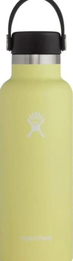 HydroFlask Insulated Standard Mouth Flex -juomapullo, 532 ml, keltainen