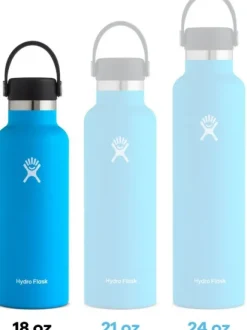 HydroFlask Insulated Standard Mouth Flex juomapullo, 532ml, tummansininen