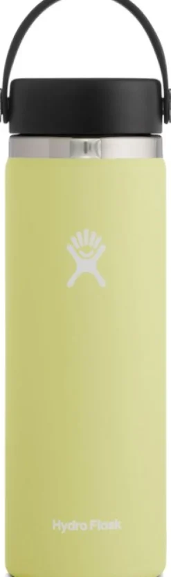HydroFlask Insulated Wide Mouth Flex -juomapullo, 591 ml, keltainen