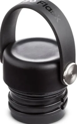 HydroFlask Standard Mouth Flex Cap Black