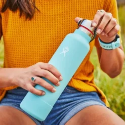 HydroFlask Standard Mouth -juomapullon korkki, ruostumaton teräs