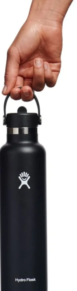 Hydroflask Std Flex Straw eristävä juomapullo, 21oz (621ml), Black
