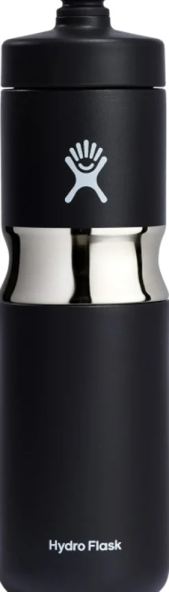 Hydroflask Wide Insulated Sport Bottle juomapullo, 591ml, musta