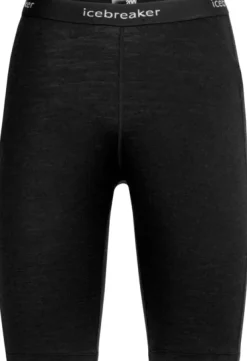 Icebreaker 200 Oasis Shorts naisten aluskerrastohousut, musta