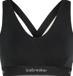 Icebreaker Mer 125 Cool-Lite Sprite Racerback Bra urheiluliivi, Black