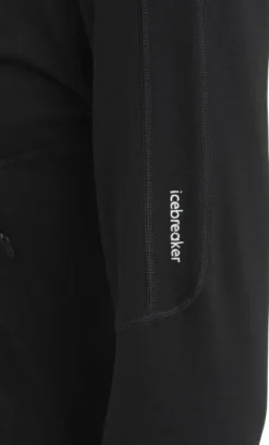 Icebreaker Mer 560 Realfleece Elemental II LS Z naisten välikerros, Black