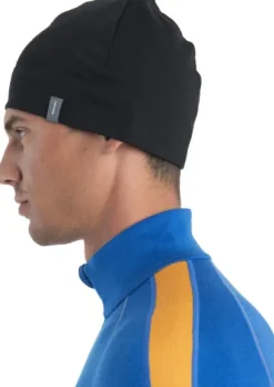 Icebreaker Mer 260 Ridge Beanie Unisex pipo, Black