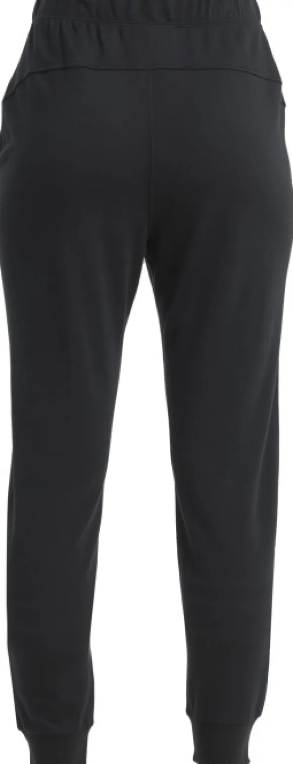 Icebreaker Merino Crush II Pants naisten merinocollarit, musta