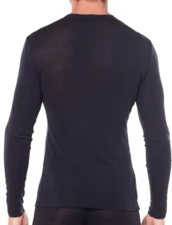 Icebreaker M's Everyday LS Crewe 175 Black