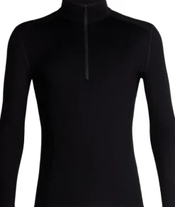 Icebreaker M's Tech LS Half Zip 260 Black