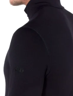 Icebreaker M's Tech LS Half Zip 260 Black