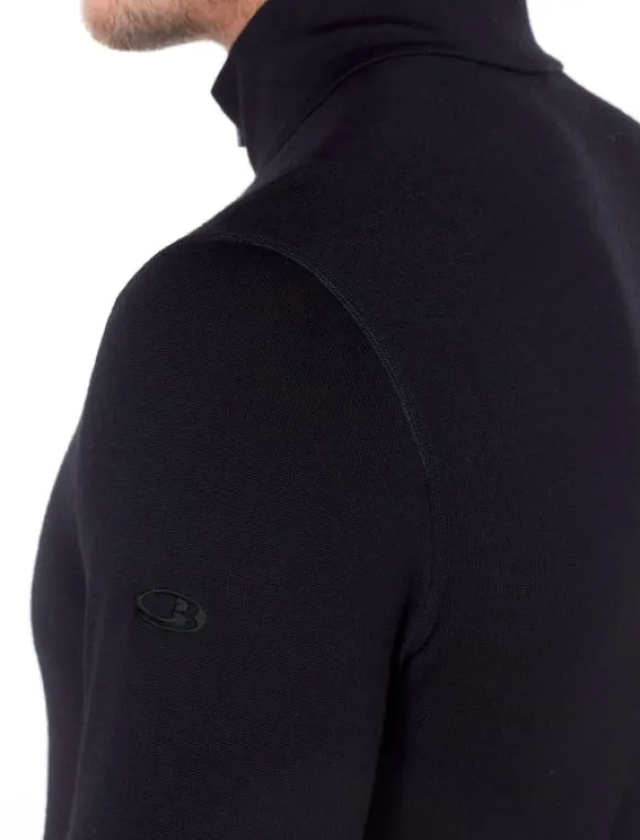 Icebreaker M's Tech LS Half Zip 260 Black