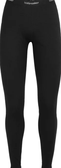 Icebreaker Oasis -naisten housut, musta