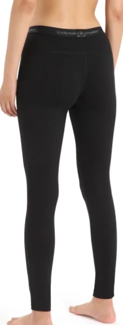 Icebreaker Oasis -naisten housut, musta
