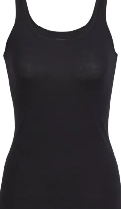 Icebreaker Siren Tank naisten toppi, musta