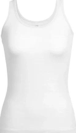 Icebreaker Siren Tank naisten merinovillatoppi, valkoinen