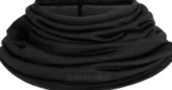 Icebreaker U Cool-Lite Flexi Chute tuubihuivi, musta