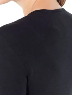 Icebreaker W's Everyday LS Crewe 175 Black