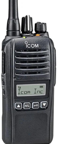 Icom ProHunt Basic 2 Digital radiopuhelin, musta (155 Hz)