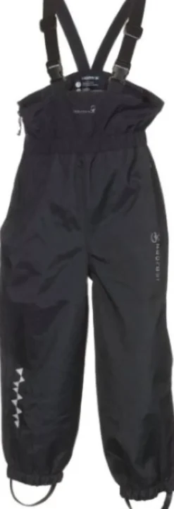 Isbjörn Kuling Hard Shell lasten kuorihousut, musta