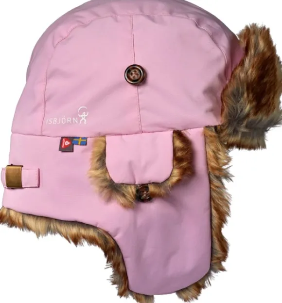 Isbjörn Squirrel juniorikoon talvilakki, vaaleanpunainen