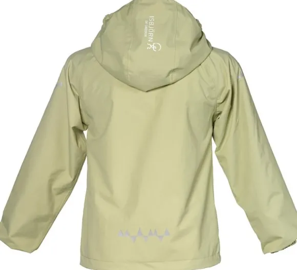 Isbjörn Storm Hardshell Jacket Kids Forest Dew