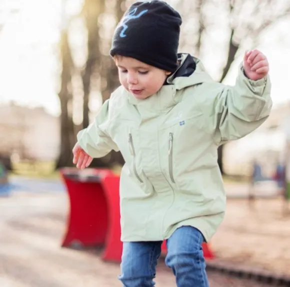Isbjörn Storm Hardshell Jacket Kids Forest Dew