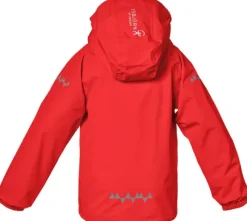 Isbjörn Storm Hardshell Jacket lasten kuoritakki, punainen