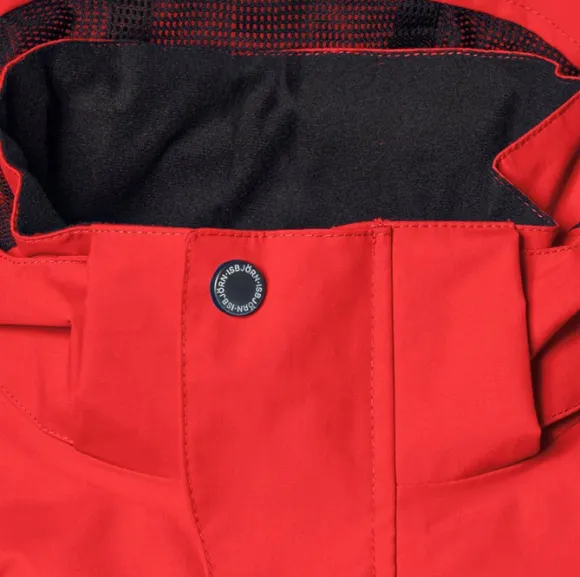 Isbjörn Storm Hardshell Jacket lasten kuoritakki, punainen