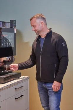 Ivanhoe M'S Danny Full Zip Navy