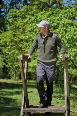 Ivanhoe M'S Hugo Half Zip Wb Loden Green