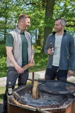 Ivanhoe M'S Volmar Full Zip Grey