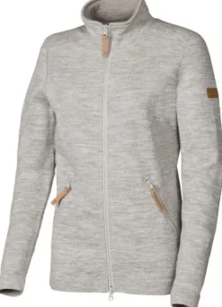 Ivanhoe W'S Vanja Full Zip Light Silver Grey