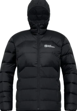Jack Wolfskin Ather Down Hoody naisten takki, Black
