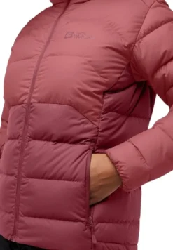 Jack Wolfskin Ather Down Hoody naisten takki, Red Powder