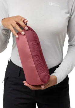 Jack Wolfskin Ather Down Hoody naisten takki, Red Powder