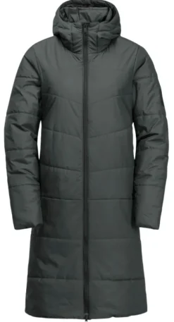 Jack Wolfskin Deutzer Coat naisten takki, Slate Green