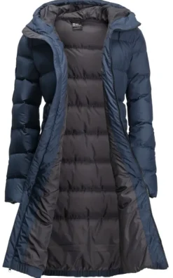 Jack Wolfskin Frozen Palace Coat naisten takki, Night Blue